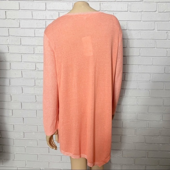 Two by Vince Camuto Women’s Peach Sweater - Picture 8 of 16